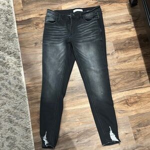 KanCan Black Distressed Women's Jeans size 29
